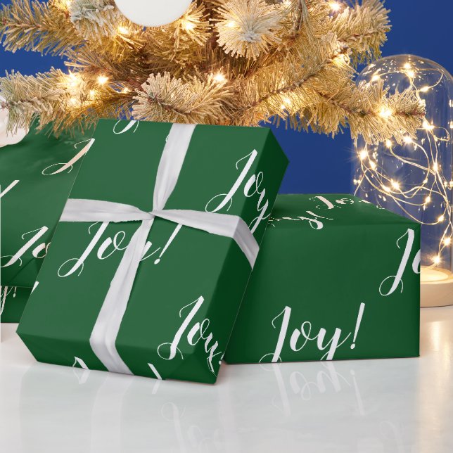 Presente Alegria de Natal! Papel de empacotamento (Feriados)