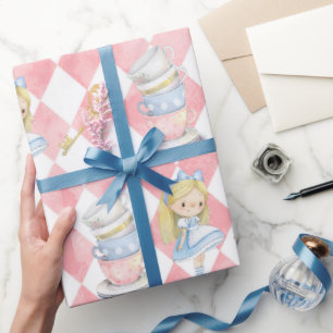 Presente Alice Bonita em Papel de Maçã