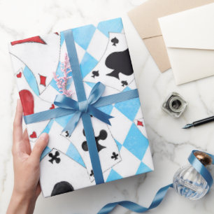 Presente Alice no País das Maravilhas - Papel de ondulação