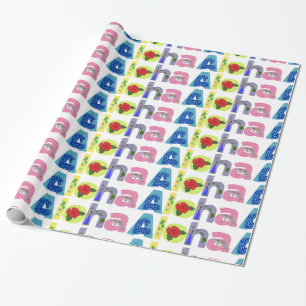 Presente Aloha papel de envolvimento