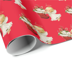 Presente Anjo De Papel De Molho De Natal