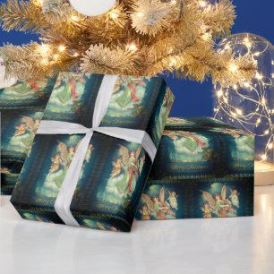 Presente Anjos de papel antigos