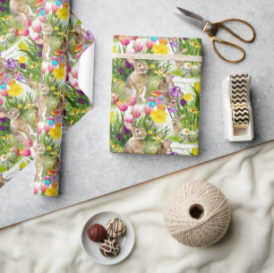 Presente Artesanato De Colagem De Coelho Da Páscoa / Papel 