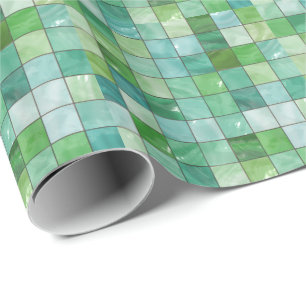 Presente Azulejos decorativos 1 papel de envolvimento