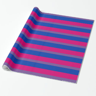 Presente Bandeira do orgulho da bissexualidade Papel de emb