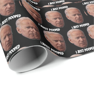 PRESENTE BIDEN, EU APENAS PÔS TODO O PAPEL DE EMBALAGEM DE