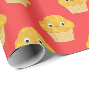 Presente Bolo de Milho de Desenho Animado Fofo em Papel de