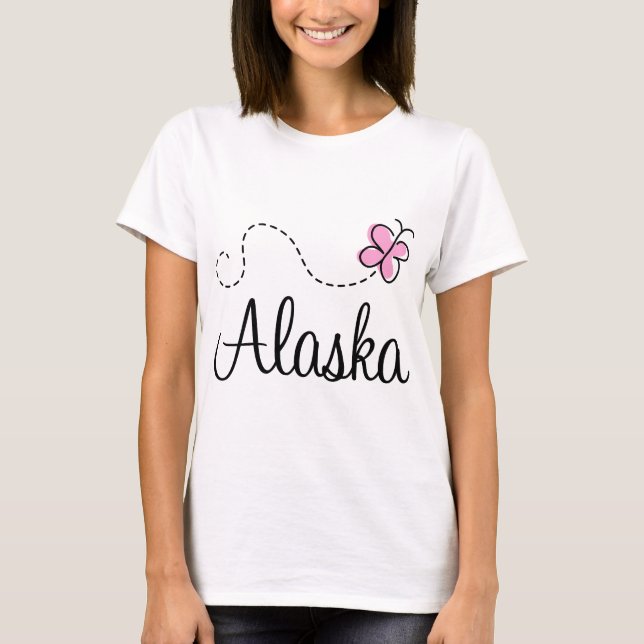 Presente bonito do t-shirt de Alaska (Frente)