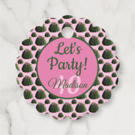 Presente Cactus / Etiqueta Favorecida