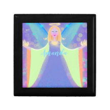 Caixa de Joias do Anjo Espumante Personalizado