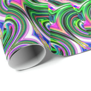 Presente Caleidoscópio Artigo 31º Papel De Envolvimento
