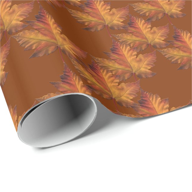Presente Canadá Papel de enrolamento Canadá Mapeia Papel Fo (Ponta do rolo)