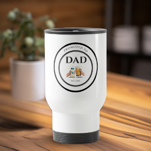 Presente Caneca de Viagem Promovido a Pai Est 2026