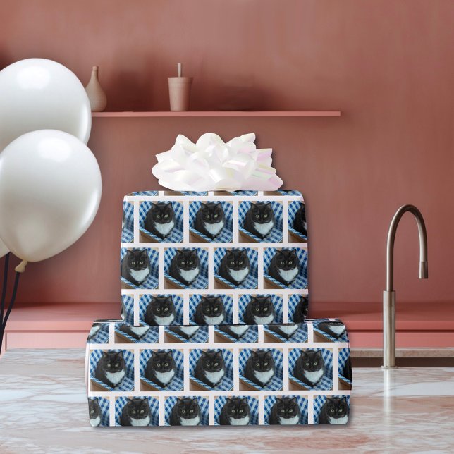 Presente Cat Mãe Gato Papel de Enrolação (Criador carregado)