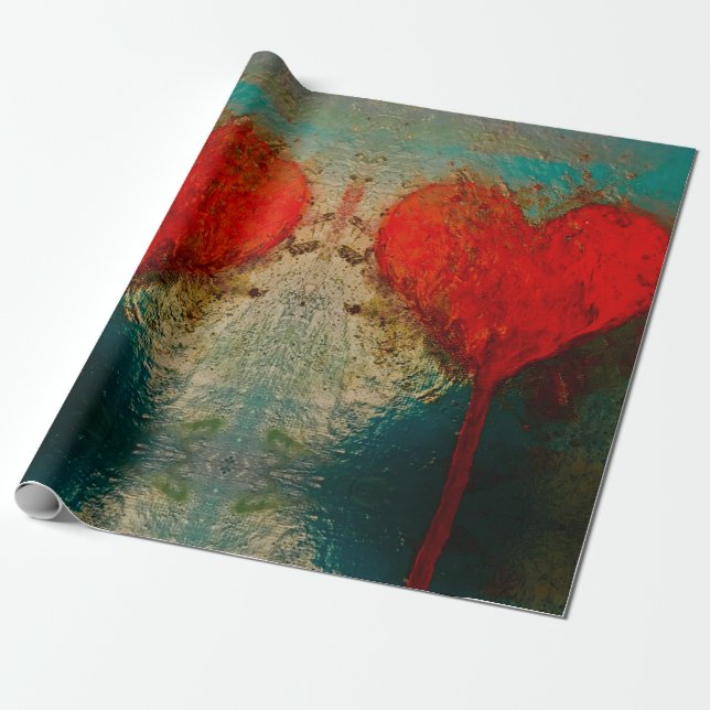 Presente Coloque papel de moldagem cardíaca por joias HAS (Desenrolado)