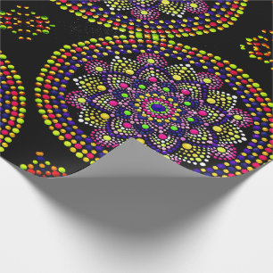 Presente Colorido Mandala - Papel de Quebra