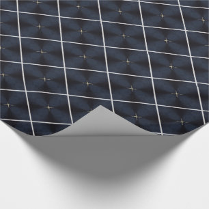 Presente Conjunto de papel de enrolamento de luxo branco e 