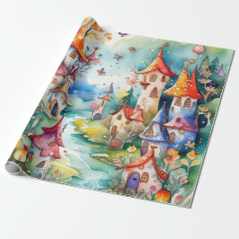 Presente Conto de fadas na terra dos contos de fadas Papel 