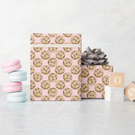 Presente Cookies Chip De Chocolate - Papel De Enrolamento R