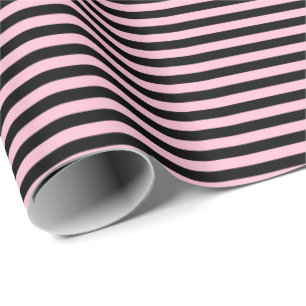Presente Cor-de-rosa Claro Papel de enrolamento em tiras