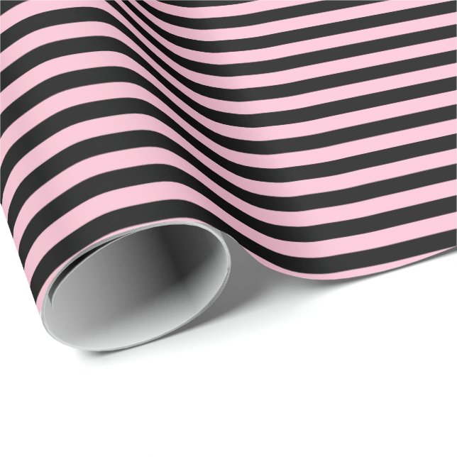 Presente Cor-de-rosa Claro | Papel de enrolamento em tiras  (Ponta do rolo)