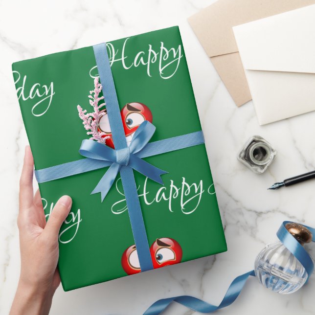 Presente Coração, papel de moldagem de aniversário (Presentear)