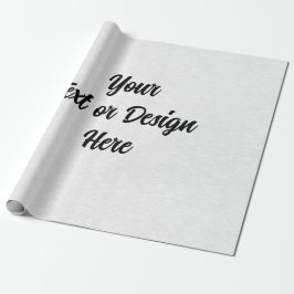 Presente Crie seu próprio papel de empacotamento