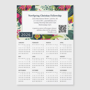 Presente da Igreja Floral do Magnet Magnet Calenda