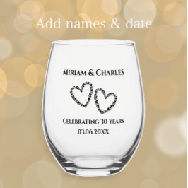 Presente de 30 de Coração do casal do  do 