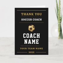 Presente de Agradecimento para Treinador de Futebo
