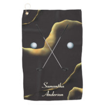 Presente de Álcool Dourado de Tinta Preta Elegante