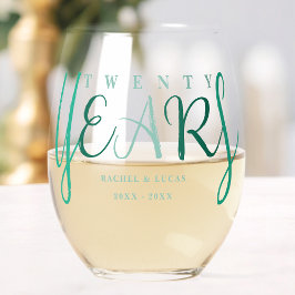 Presente de Aniversário de Casamento de Vinte Anos