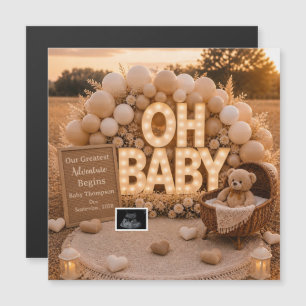 Presente de anúncio de gravidez Oh Baby Neutral