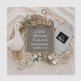 Presente de anúncio de gravidez Silly Goose