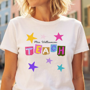 Presente de Apreciação para Professores Camisa Mod