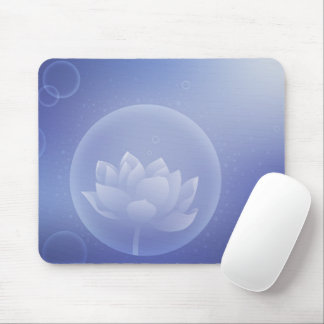Presente de Atenção Plena Zen - Mouse Pad de Flor