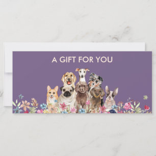 Presente de babá de boi roxo
