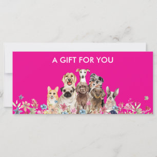 Presente de babá de botique cor-de-rosa