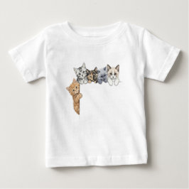 Presente de Bebê Amante de Gatos - Camiseta de Gat