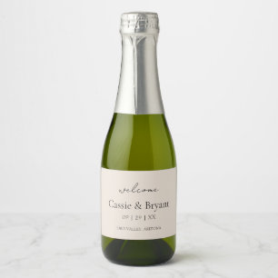 Presente de Boas-vindas ao Casamento Elegante Clás