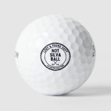 Presente de Bola de Golfe Divertida para Silva 