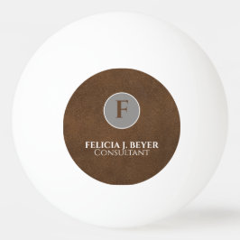 Presente de Bola de Ping Pong com Nome Personaliza