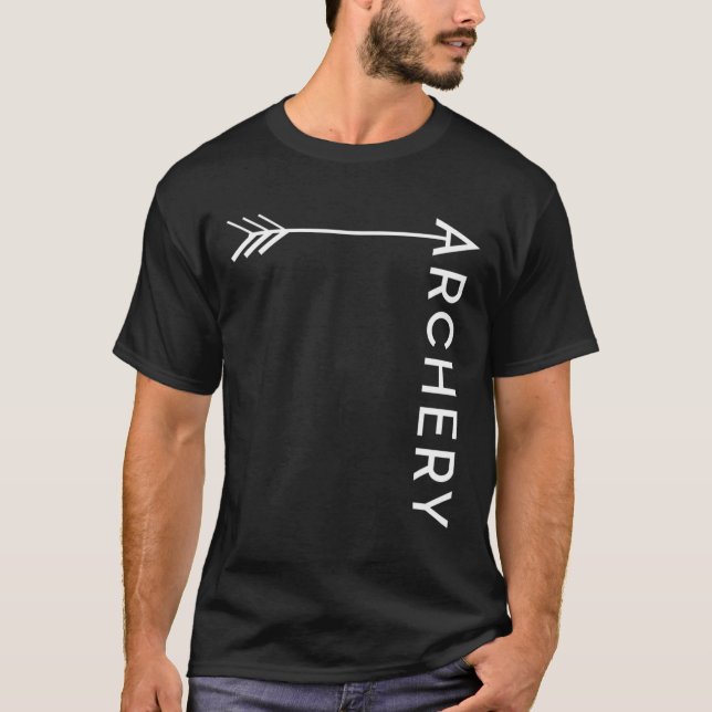 Presente De Camisa De Caça Com Arco E Seta (Frente)