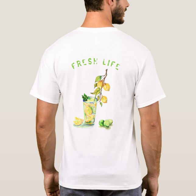 Presente de Camisa de Limão para Limonada Legal co (Verso)