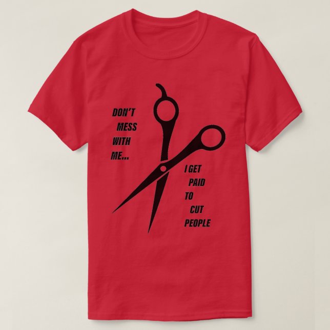 Presente De Camisa Engraçado De Hairstylist Para O (Frente do Design)