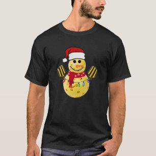 Presente de camiseta engraçada do Papai Noel do Pi
