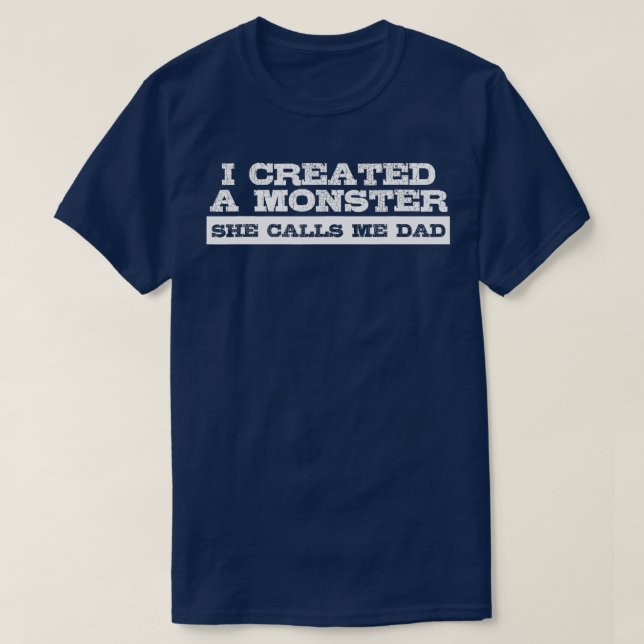 Presente de camiseta engraçada para Pai da primeir (Frente do Design)