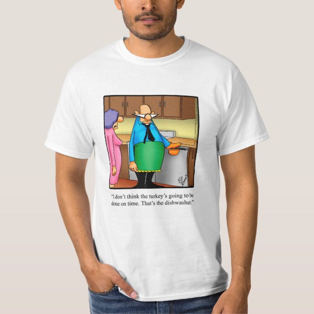 Presente de Camiseta Humor de Ação de Graças (Frente)