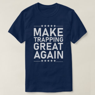 Presente de camiseta para armadilhas, engraçado p