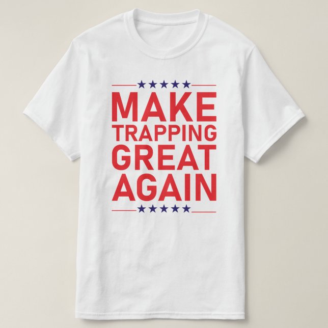 Presente de camiseta para armadilhas, engraçado pa (Frente do Design)